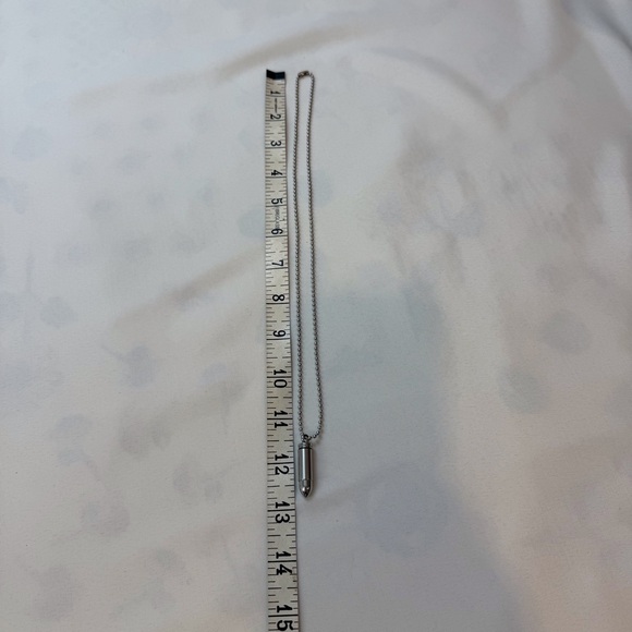 NIB In Loving Memory Bullet Urn Necklace - Picture 12 of 16